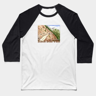 Black Bear Pass, Colorado Baseball T-Shirt